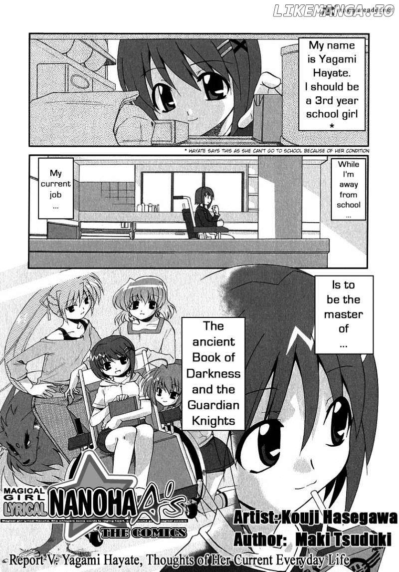 Mahou Shoujo Lyrical Nanoha A's chapter 6 - page 2