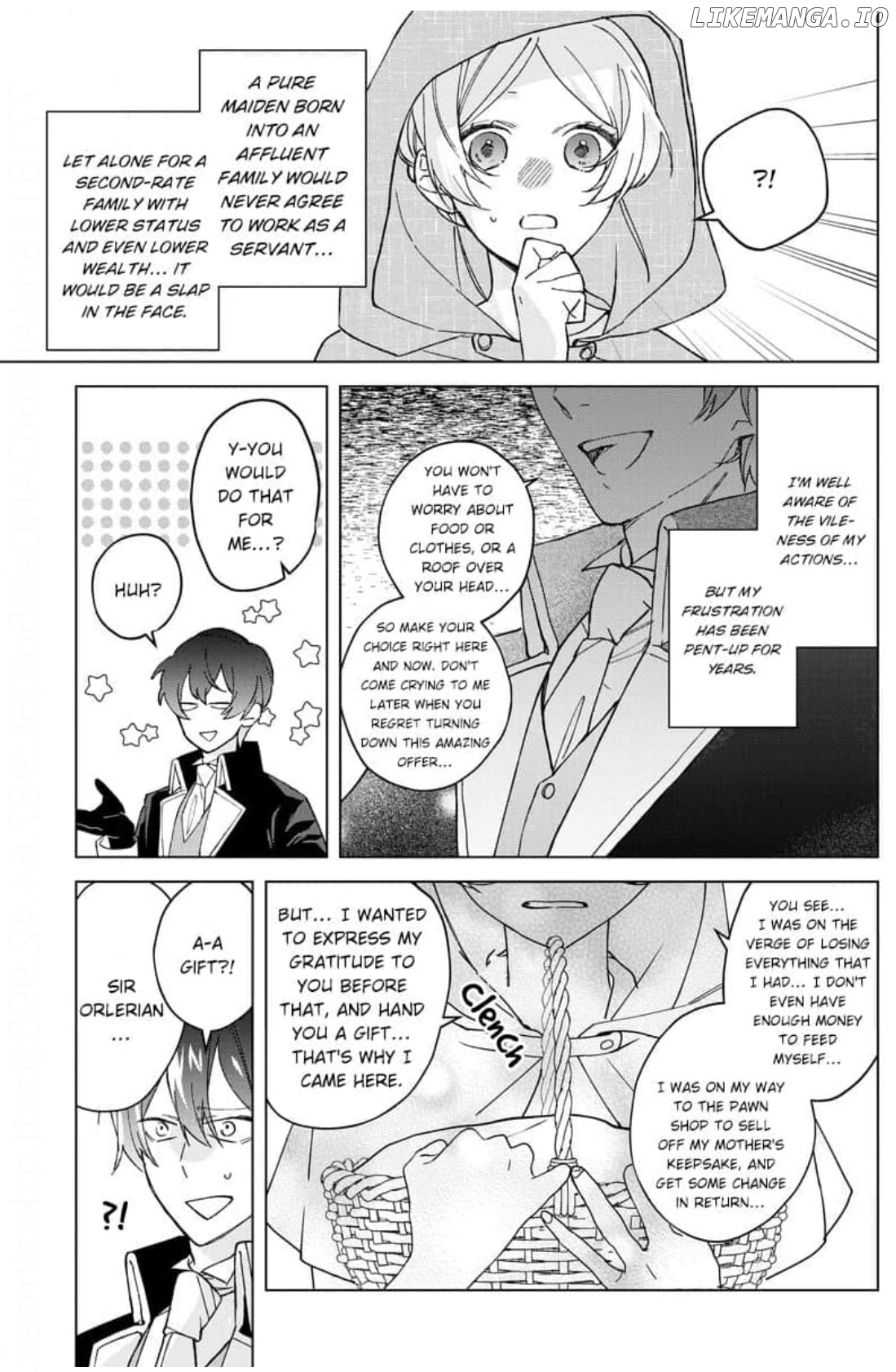 The Daughter of a Fallen Aristocrat Becomes The Poor Knight's Maidservant Chapter 1 - page 28