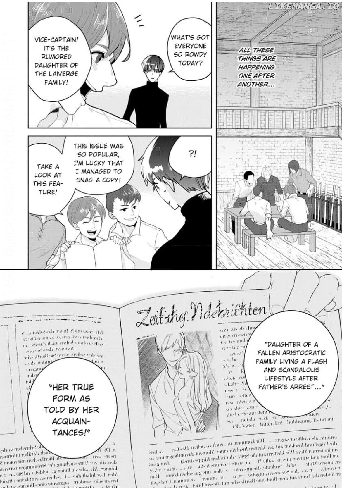 The Daughter of a Fallen Aristocrat Becomes The Poor Knight's Maidservant Chapter 4 - page 5