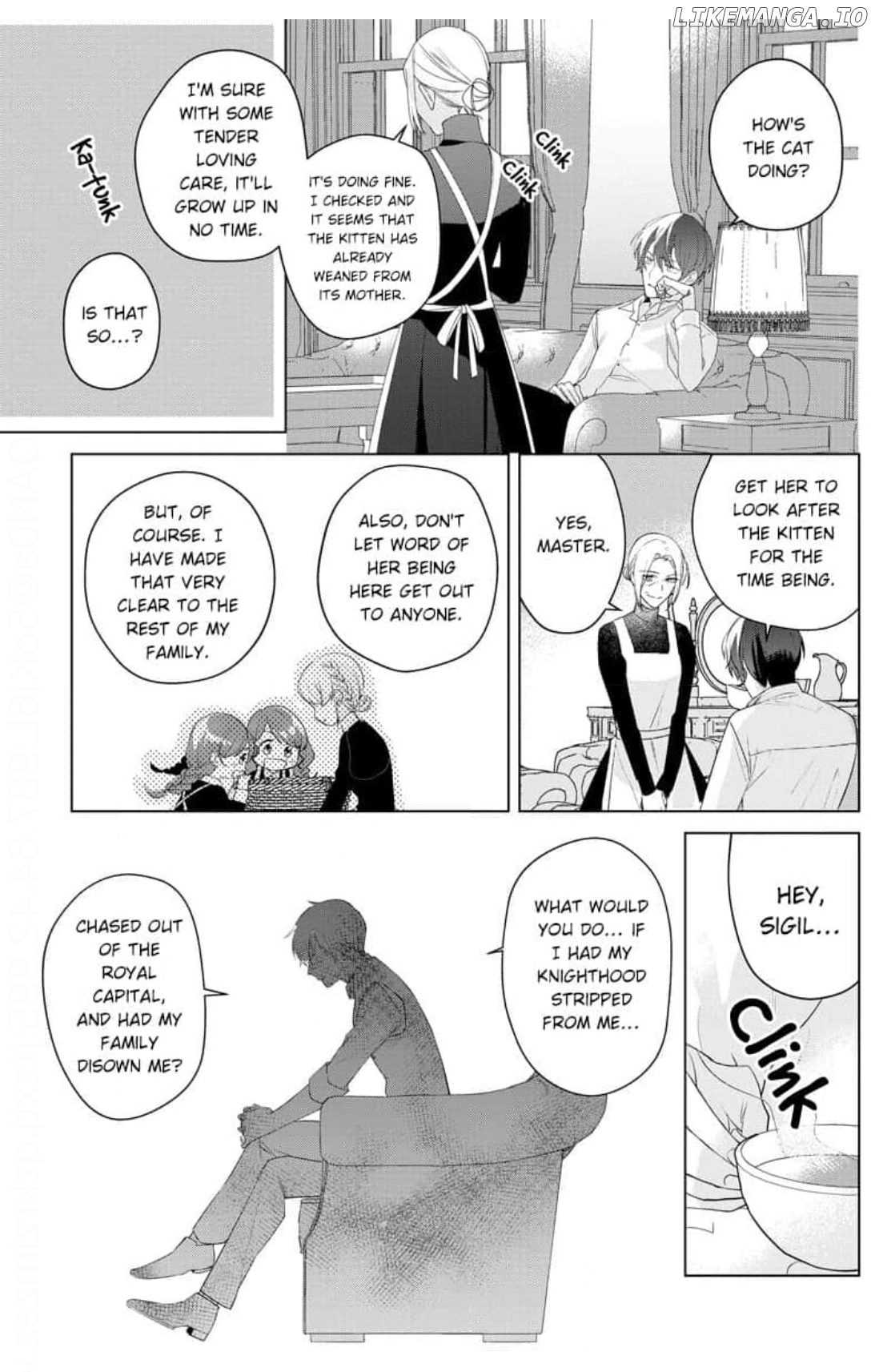 The Daughter of a Fallen Aristocrat Becomes The Poor Knight's Maidservant Chapter 5 - page 24