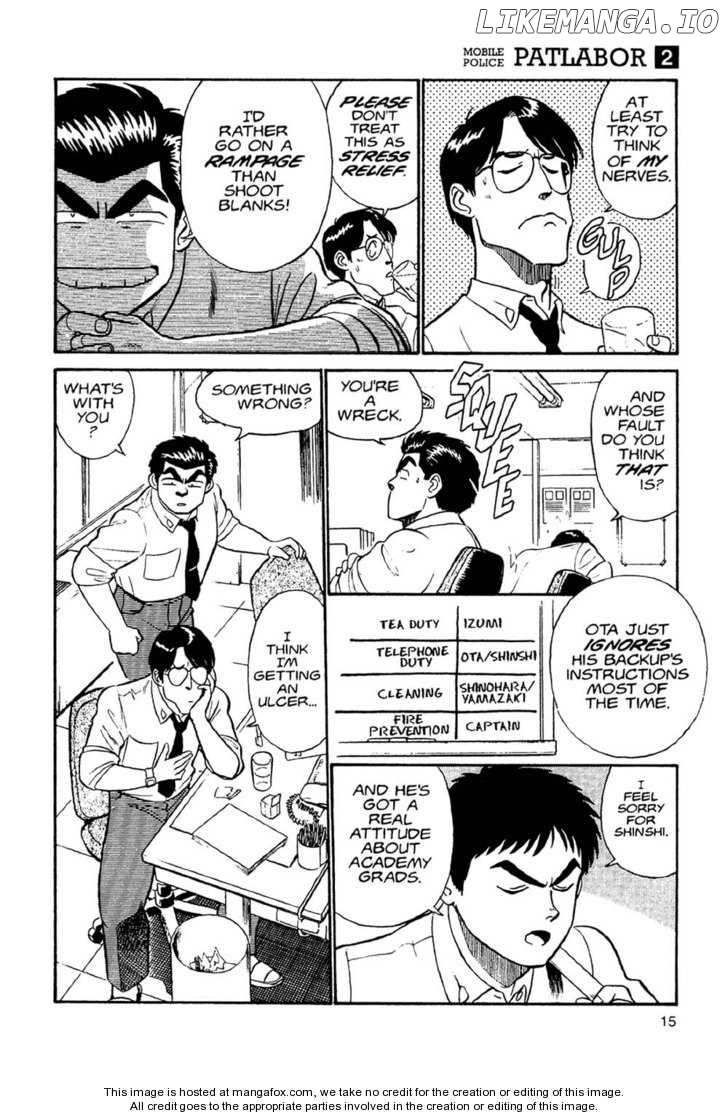 Kidou Keisatsu Patlabor chapter 1.1 - page 14