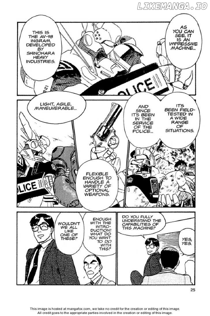 Kidou Keisatsu Patlabor chapter 1.1 - page 23