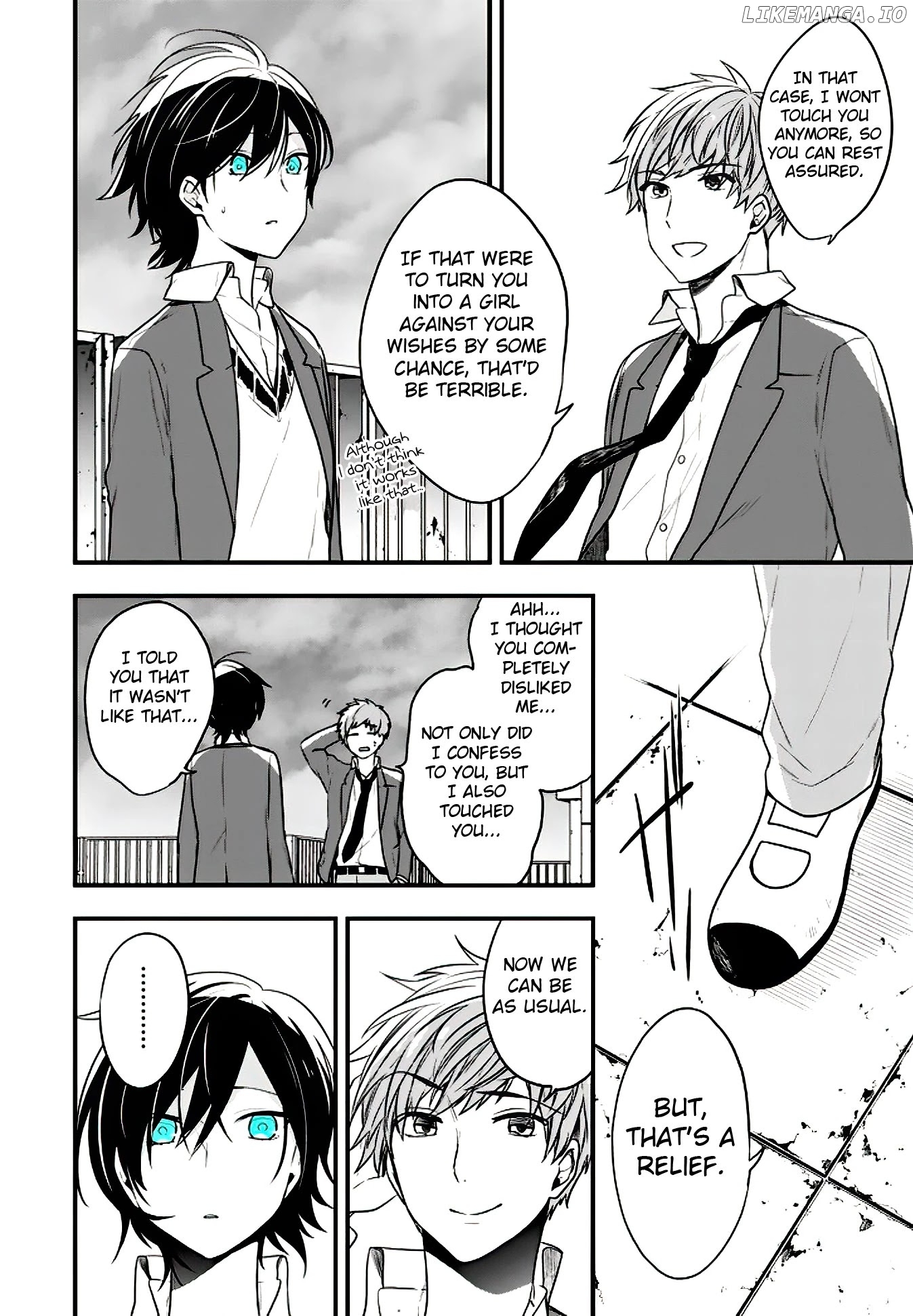 Seibetsu "Mona Lisa" no Kimi e. chapter 18 - page 8