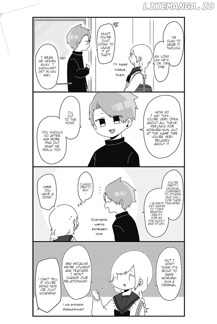 Homura Sensei Is Probably Unpopular chapter 10 - page 3