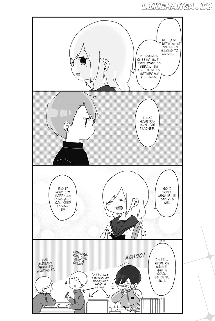 Homura Sensei Is Probably Unpopular chapter 10 - page 4