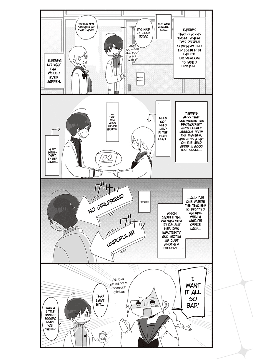 Homura Sensei Is Probably Unpopular chapter 23 - page 2