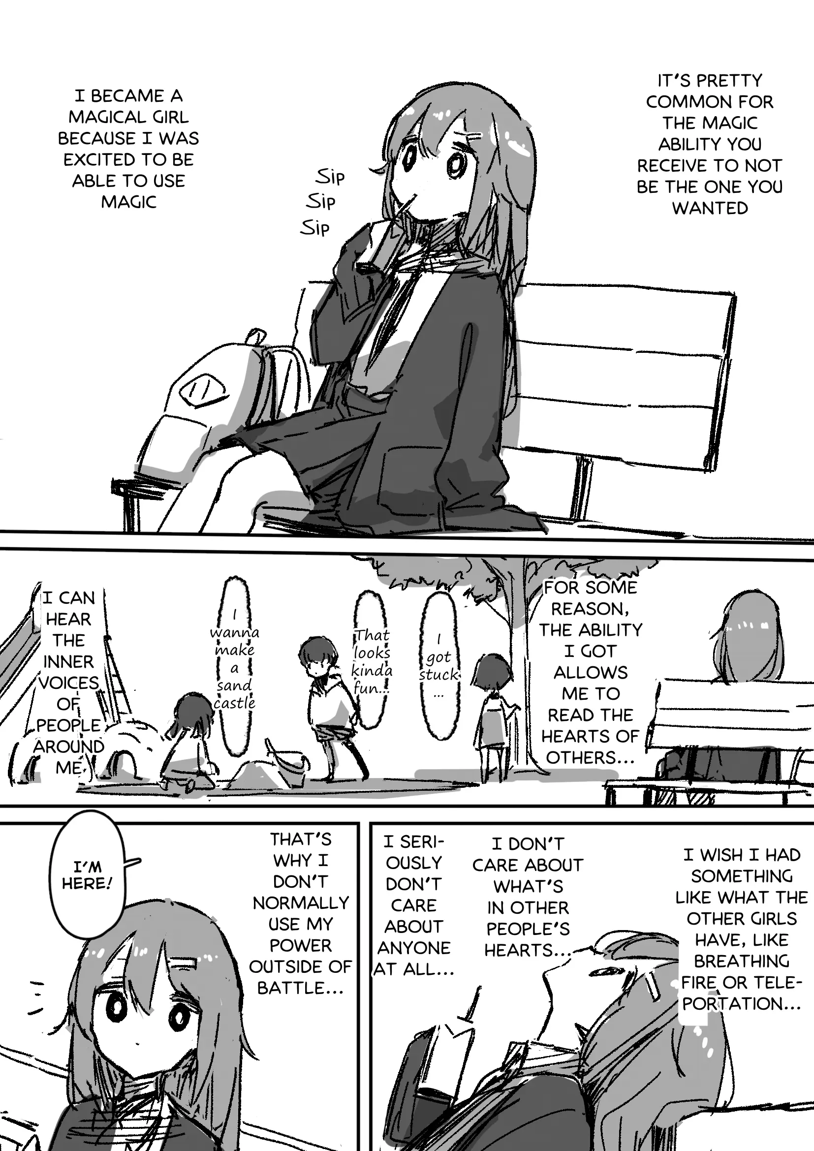 Yande Kita Mahou Shoujo No Nichijou chapter 3 - page 1