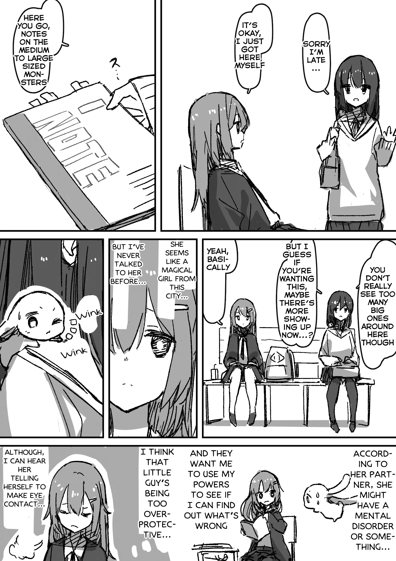 Yande Kita Mahou Shoujo No Nichijou chapter 3 - page 2