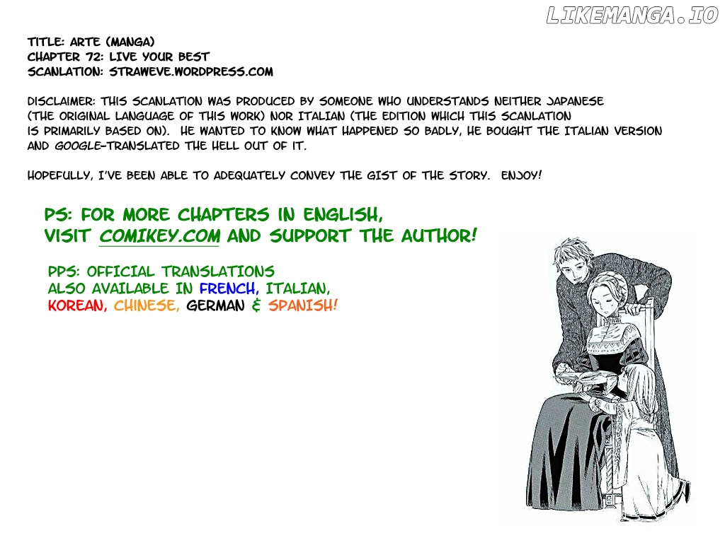 Arte - Manga chapter 72 - page 1
