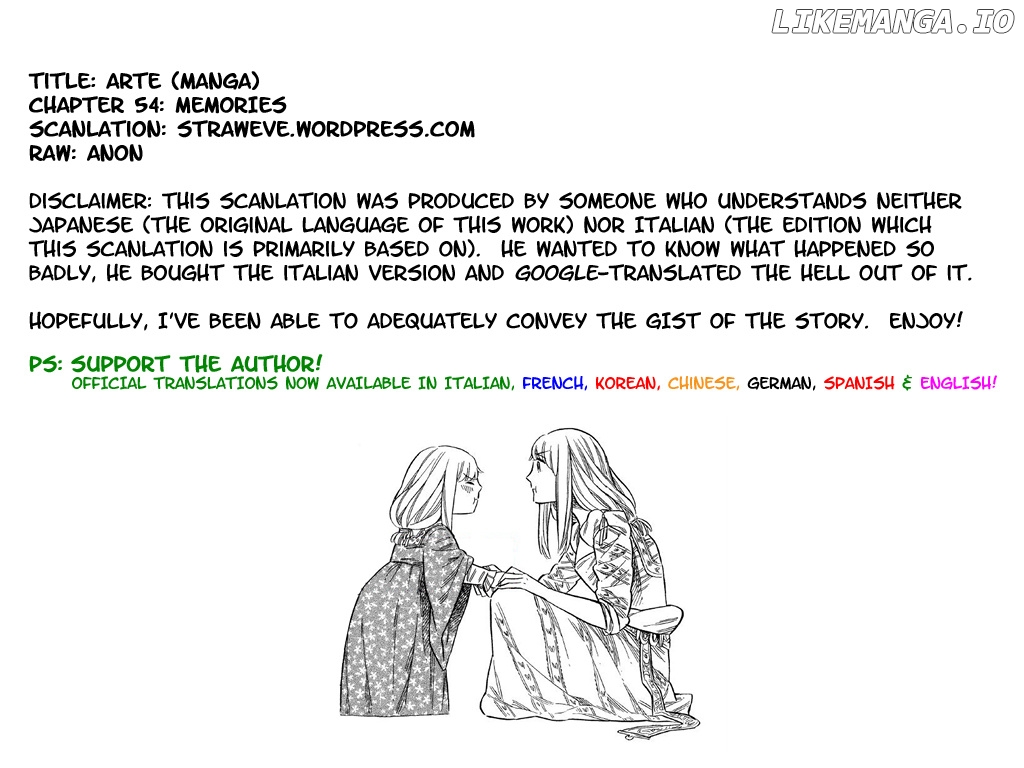 Arte - Manga chapter 54 - page 1