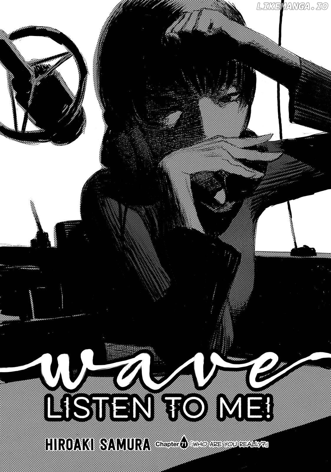 Nami yo Kiite Kure chapter 71 - page 1