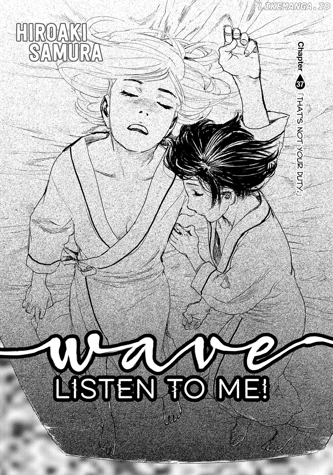 Nami yo Kiite Kure chapter 37 - page 2