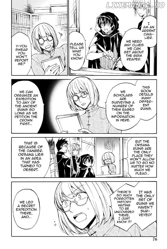 Shinigami to Gin no Kishi chapter 15 - page 10