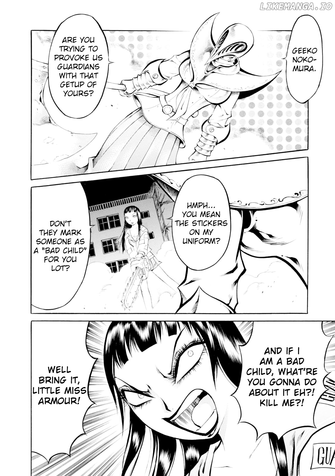 Chimamire Sukeban Chainsaw chapter 28 - page 8