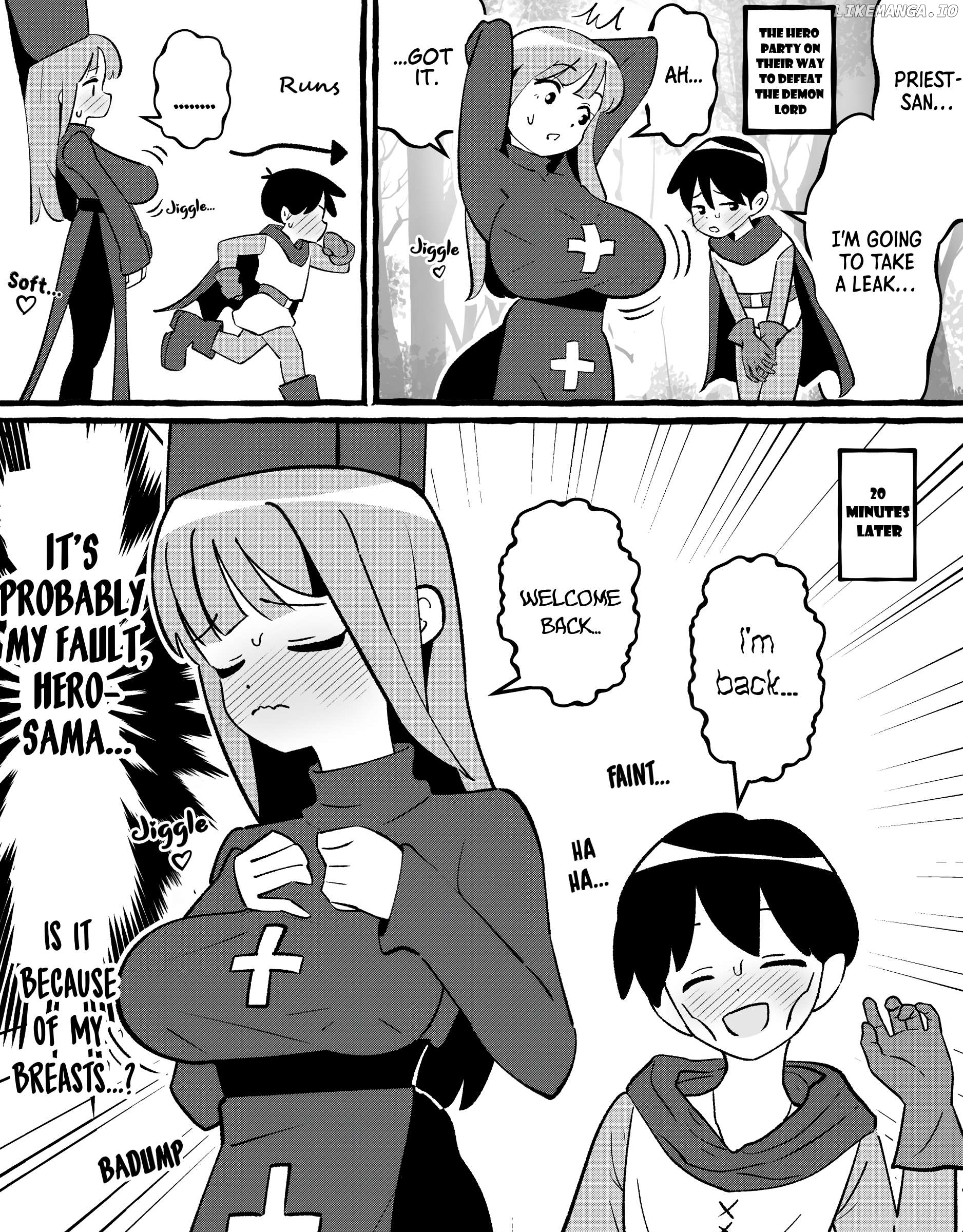 The Hero Who's Been Like This Ever Since Forming a Party with a Female Priest Chapter 1 - page 1