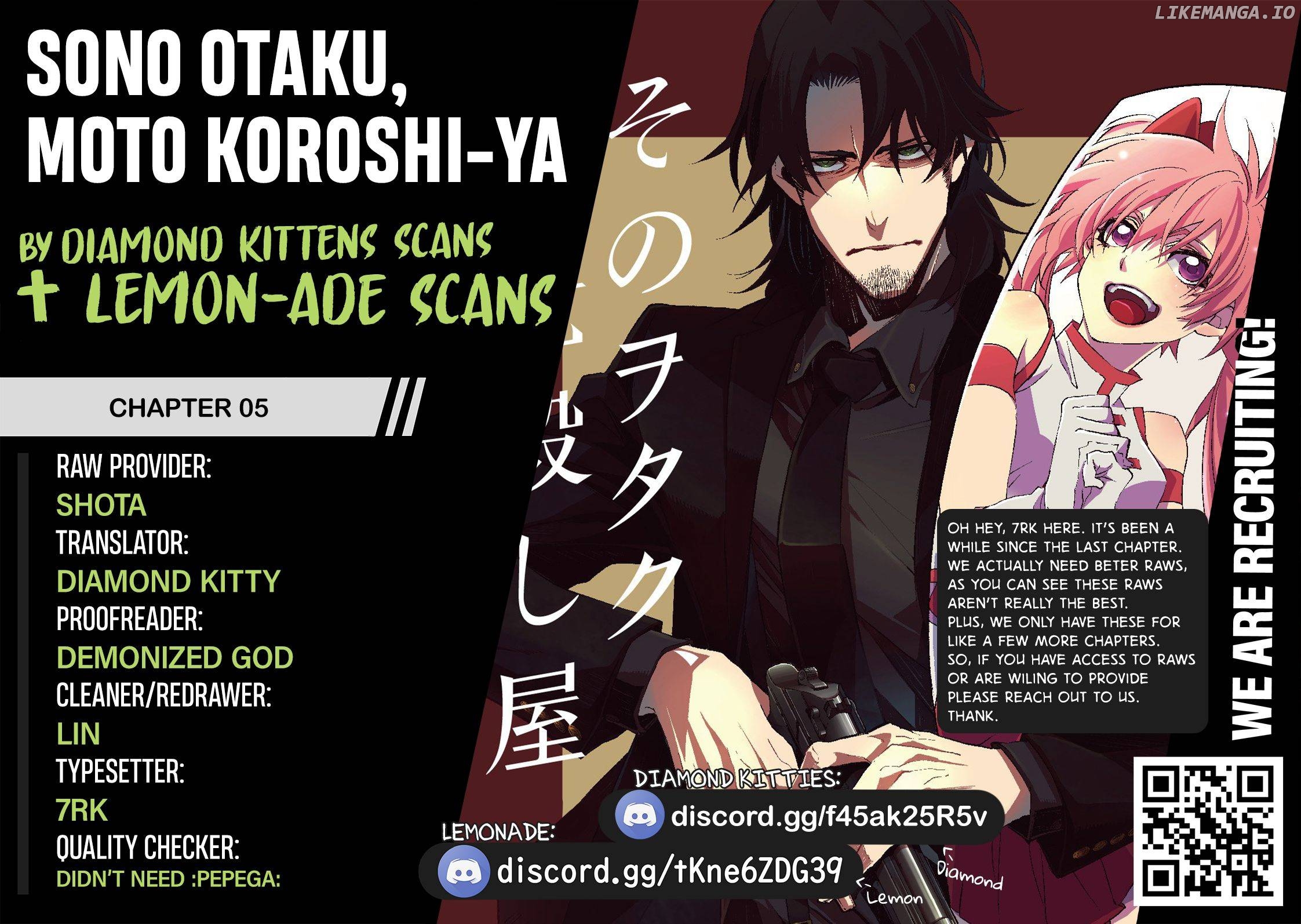Sono otaku, moto koroshi-ya. Chapter 5 - page 17