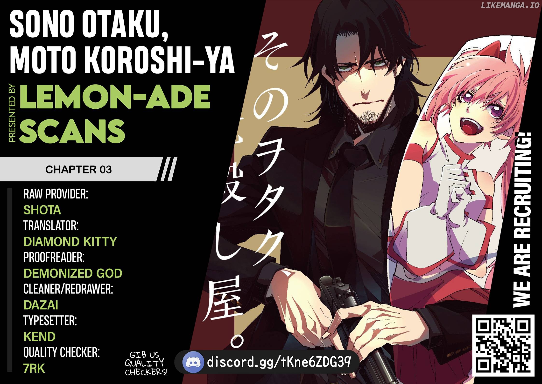 Sono otaku, moto koroshi-ya. Chapter 3 - page 9