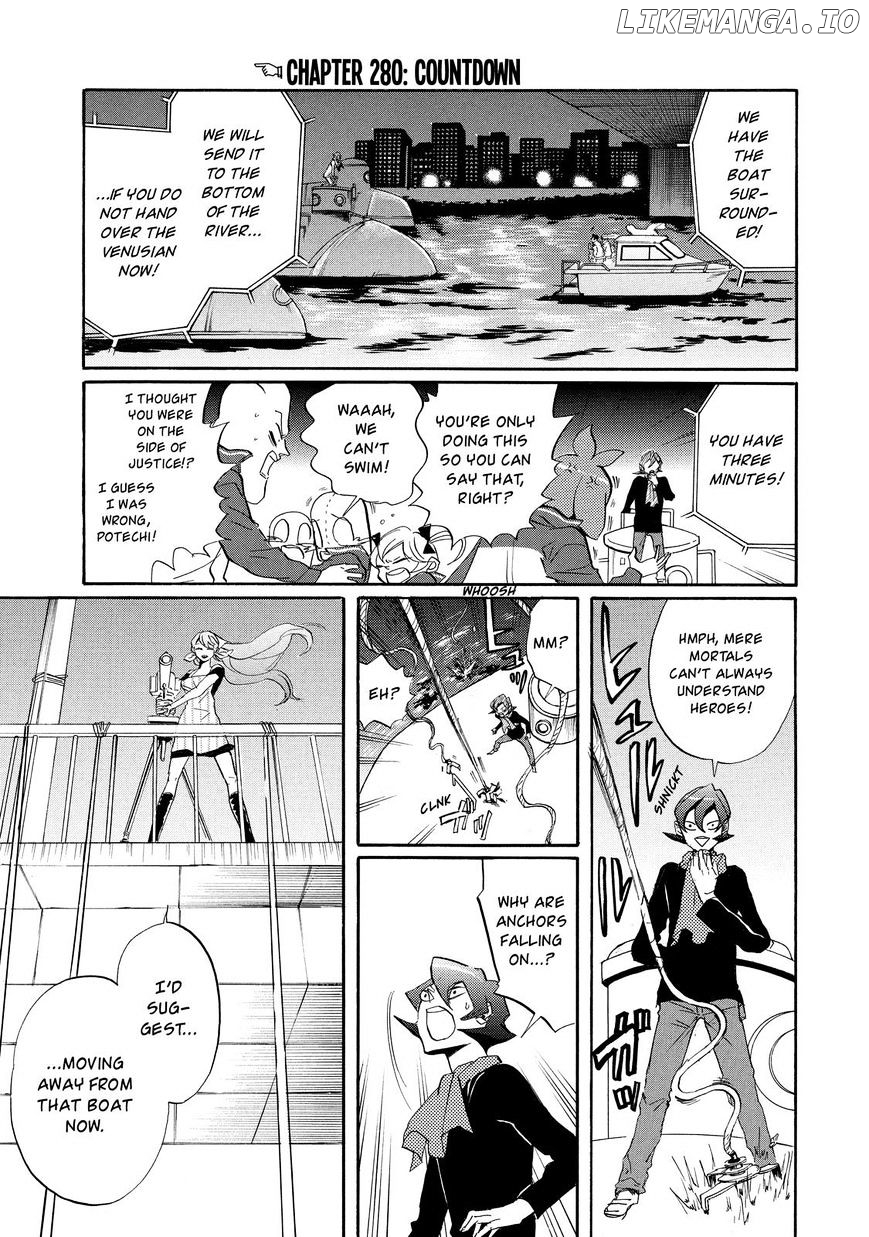 Arakawa Under the Bridge chapter 280 - page 4