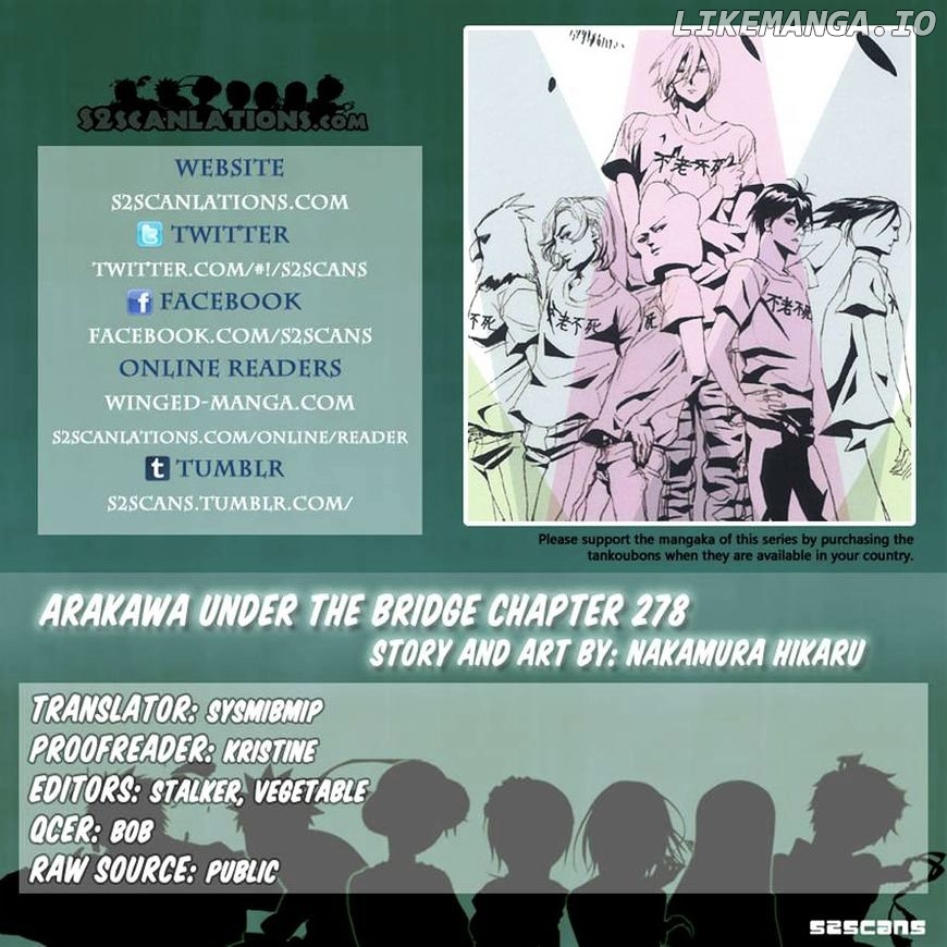 Arakawa Under the Bridge chapter 278 - page 7