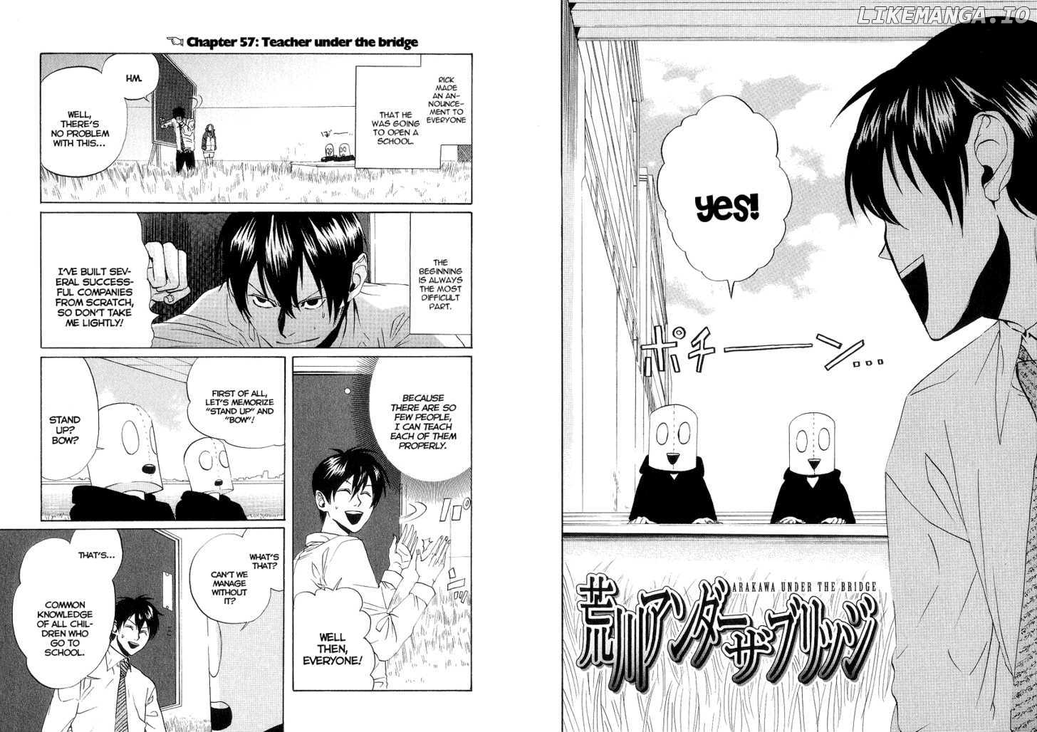 Arakawa Under the Bridge chapter 57 - page 1