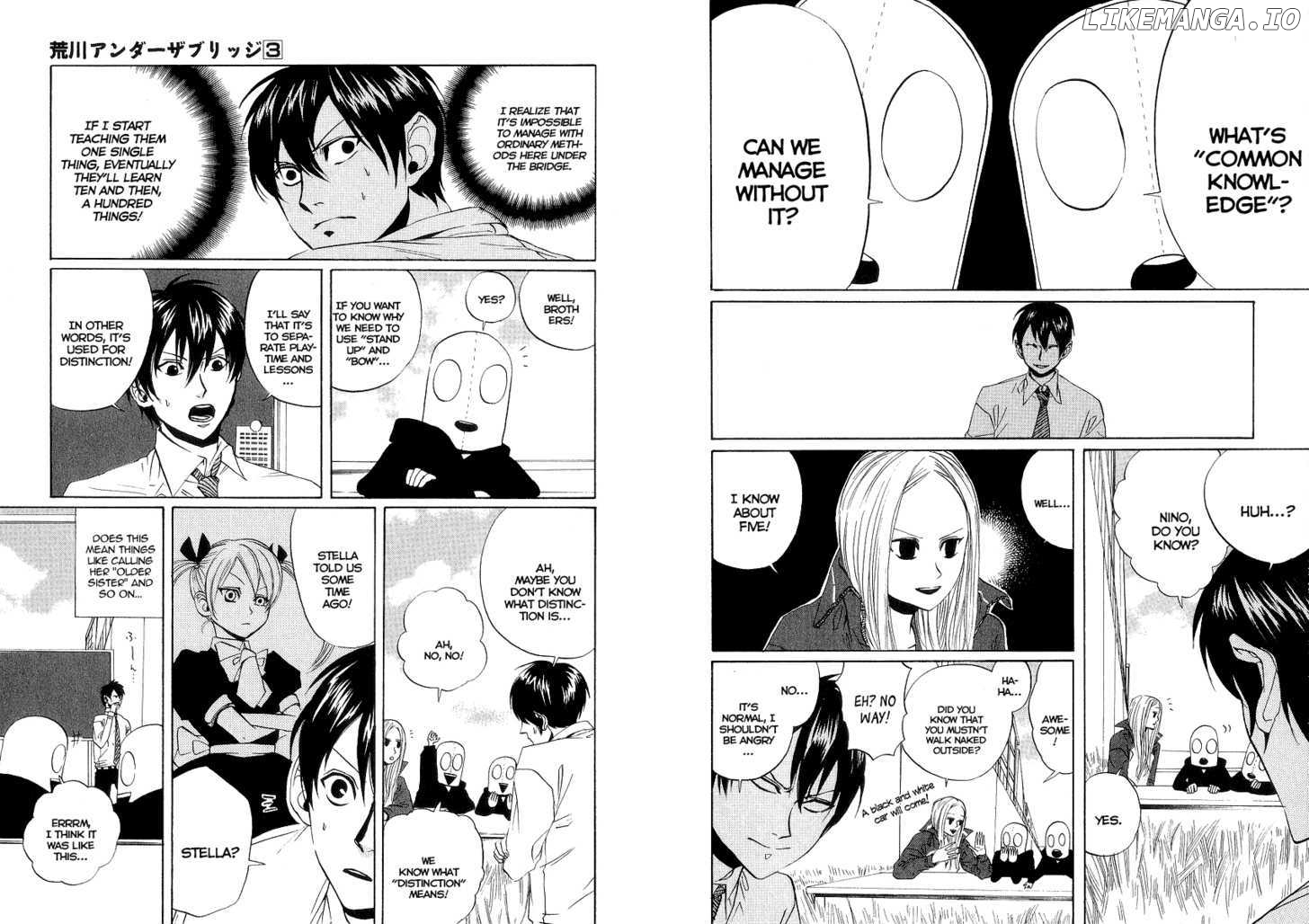 Arakawa Under the Bridge chapter 57 - page 2