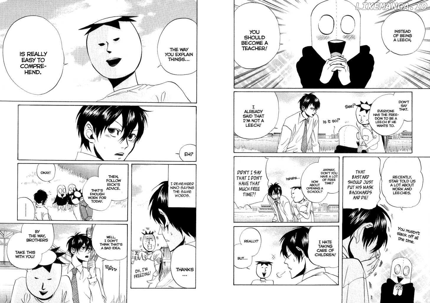 Arakawa Under the Bridge chapter 55 - page 3