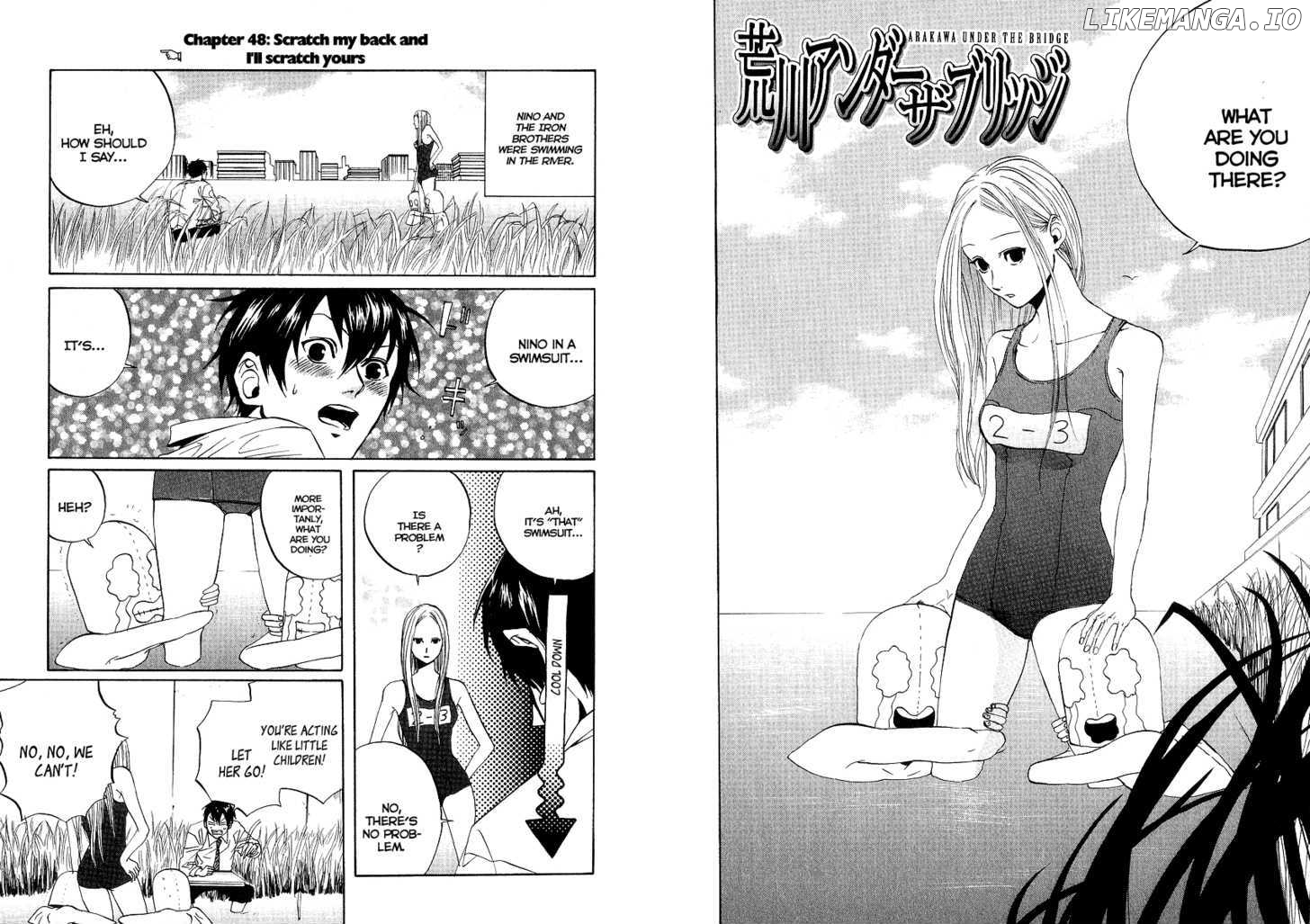 Arakawa Under the Bridge chapter 48 - page 7