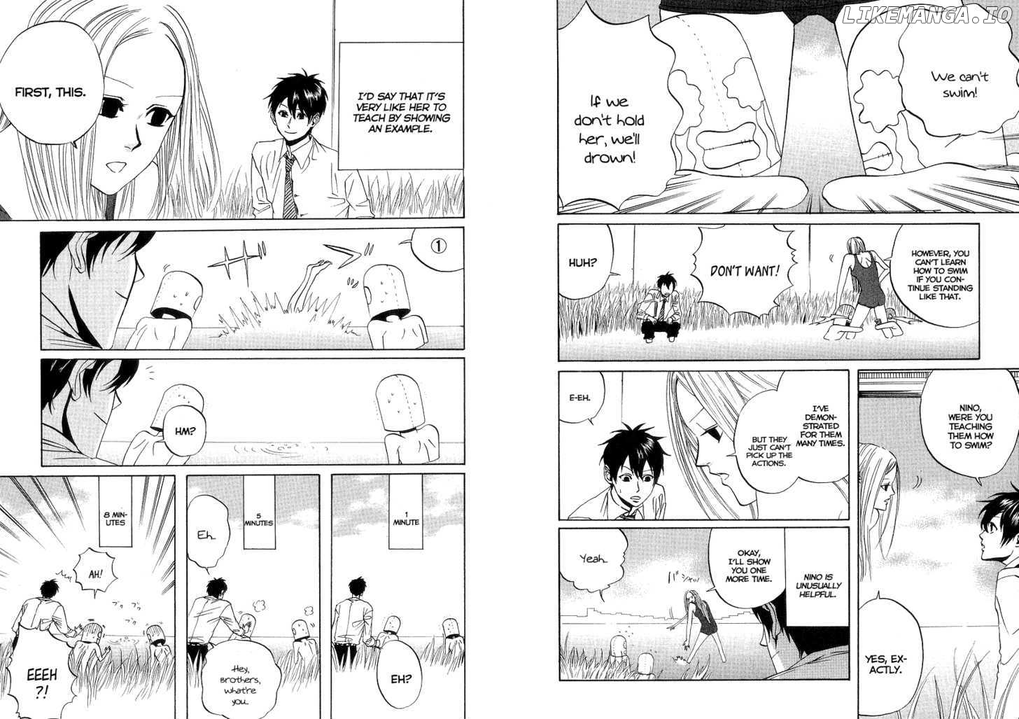 Arakawa Under the Bridge chapter 48 - page 8