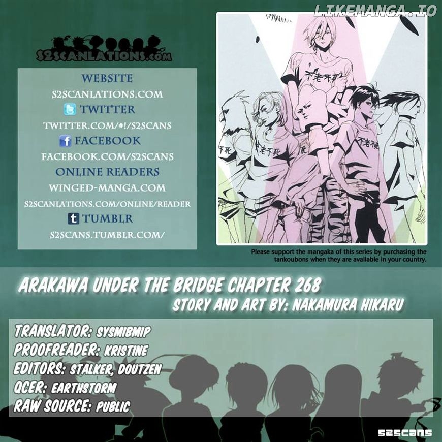 Arakawa Under the Bridge chapter 268 - page 7