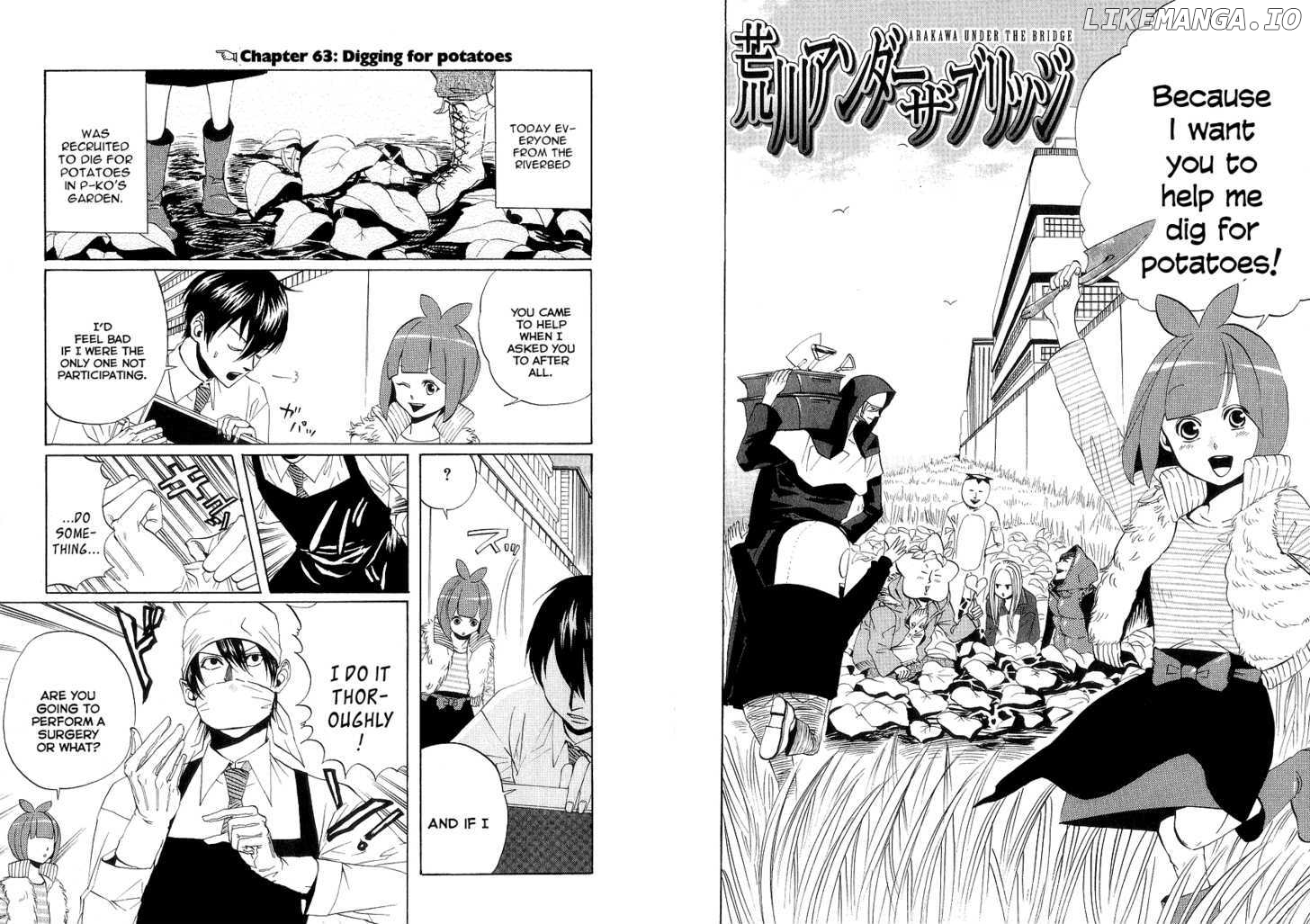 Arakawa Under the Bridge chapter 63 - page 1