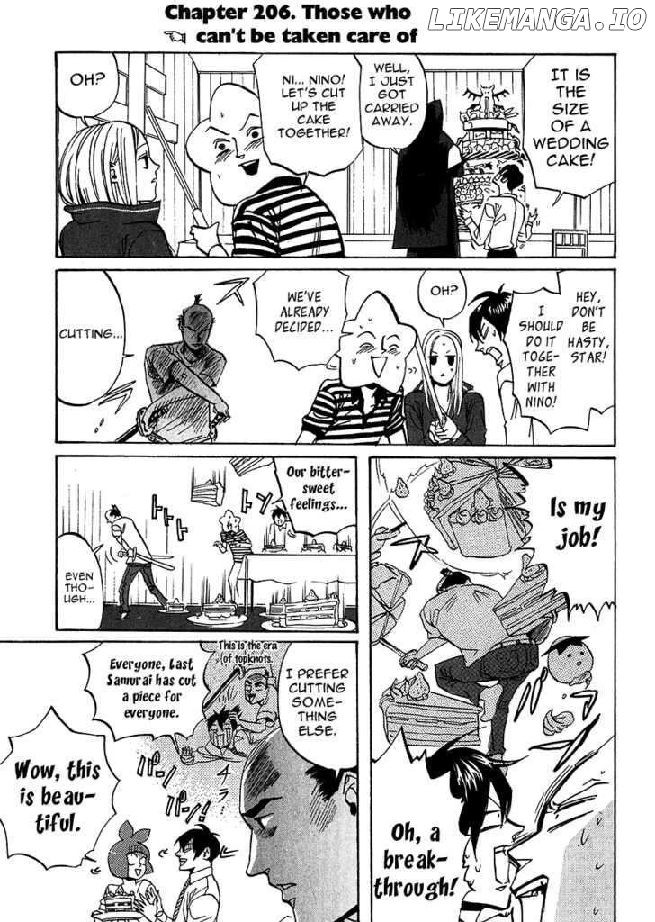 Arakawa Under the Bridge chapter 206 - page 3
