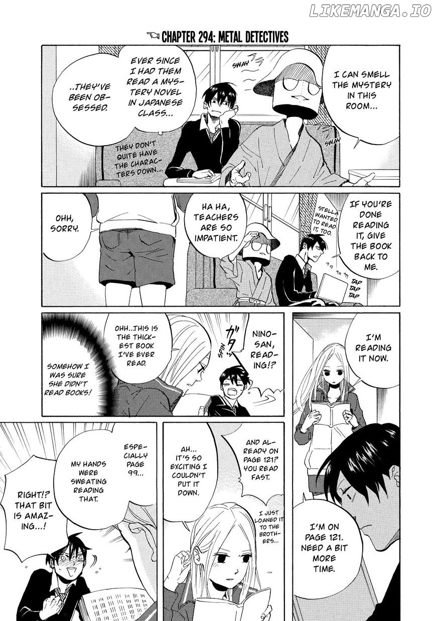 Arakawa Under the Bridge chapter 294 - page 4
