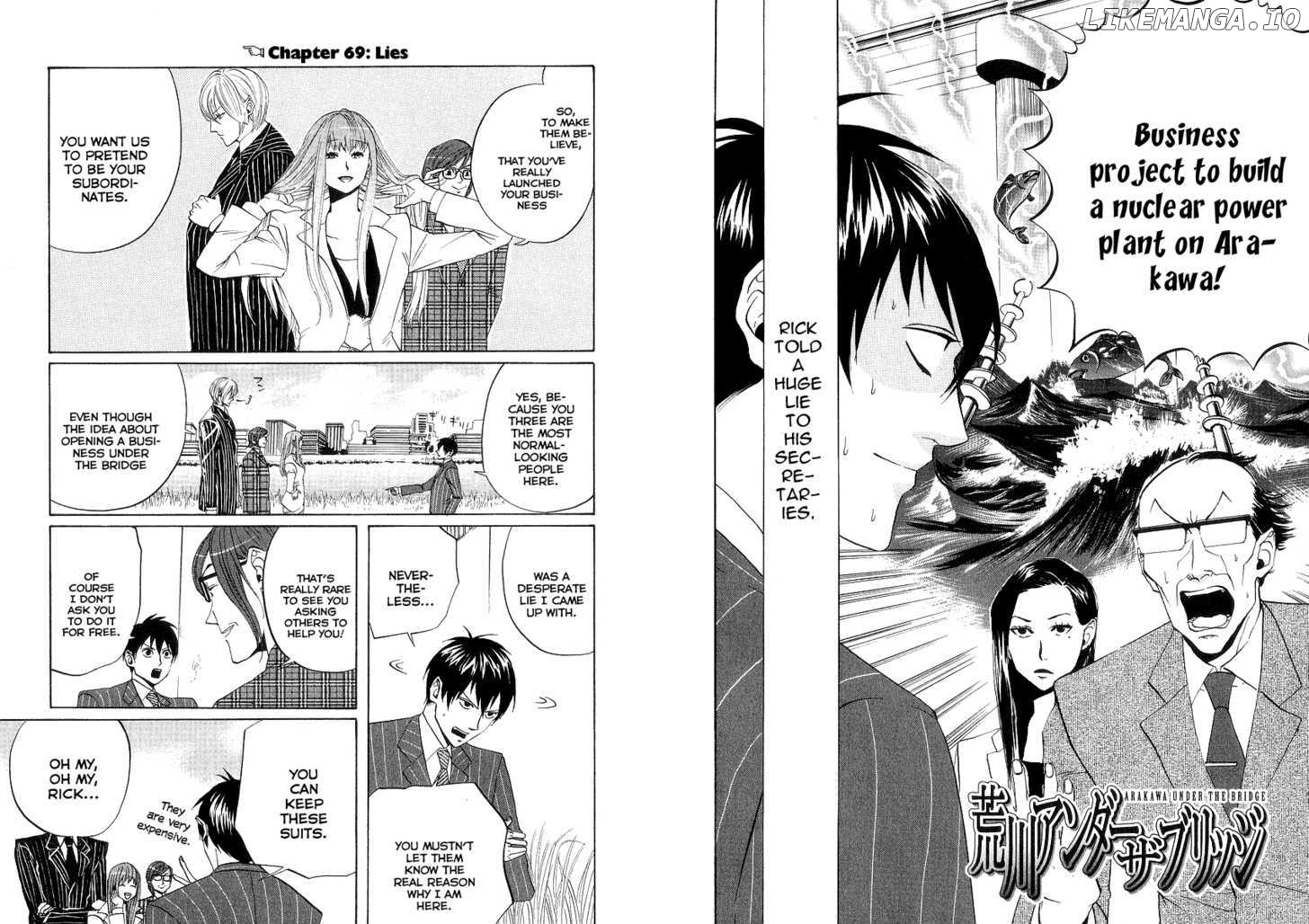 Arakawa Under the Bridge chapter 69 - page 1