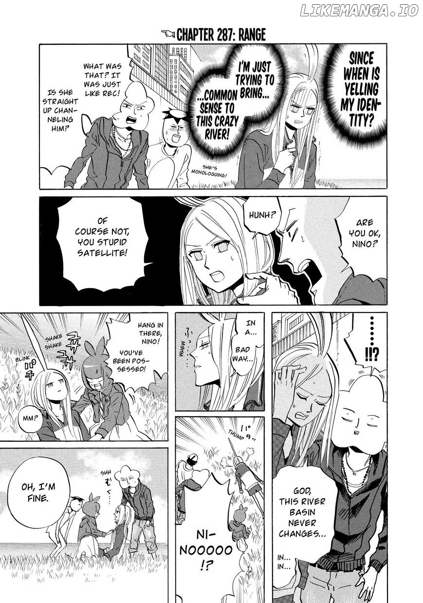 Arakawa Under the Bridge chapter 287 - page 2