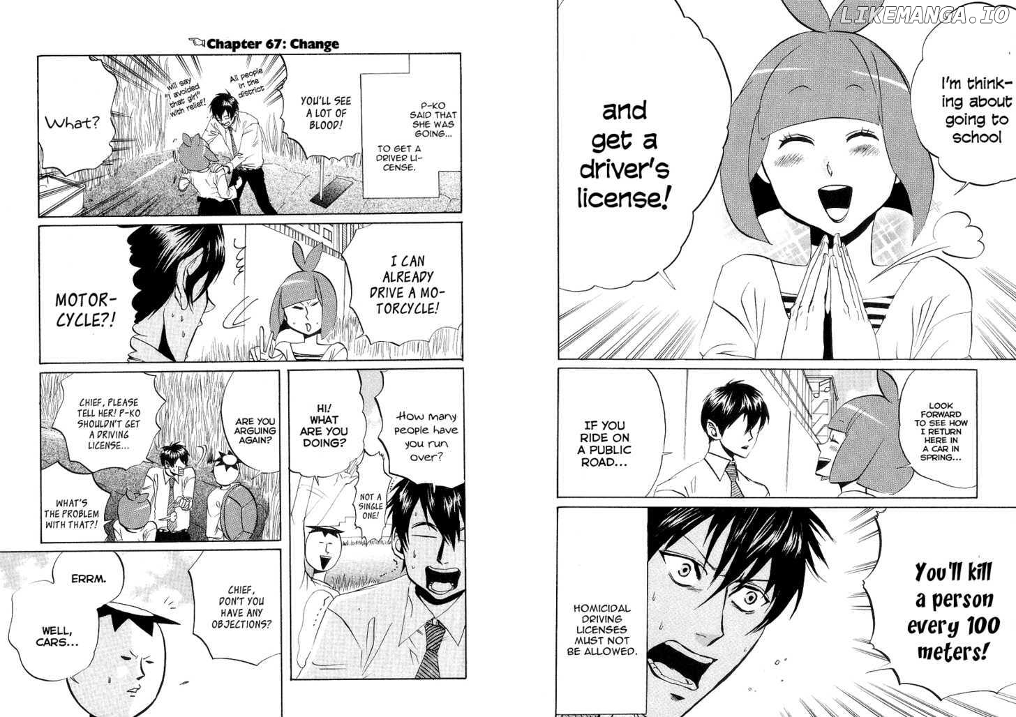 Arakawa Under the Bridge chapter 67 - page 1