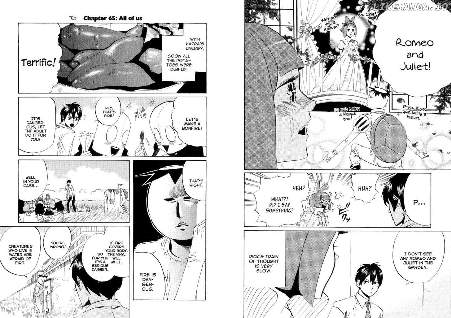 Arakawa Under the Bridge chapter 65 - page 1