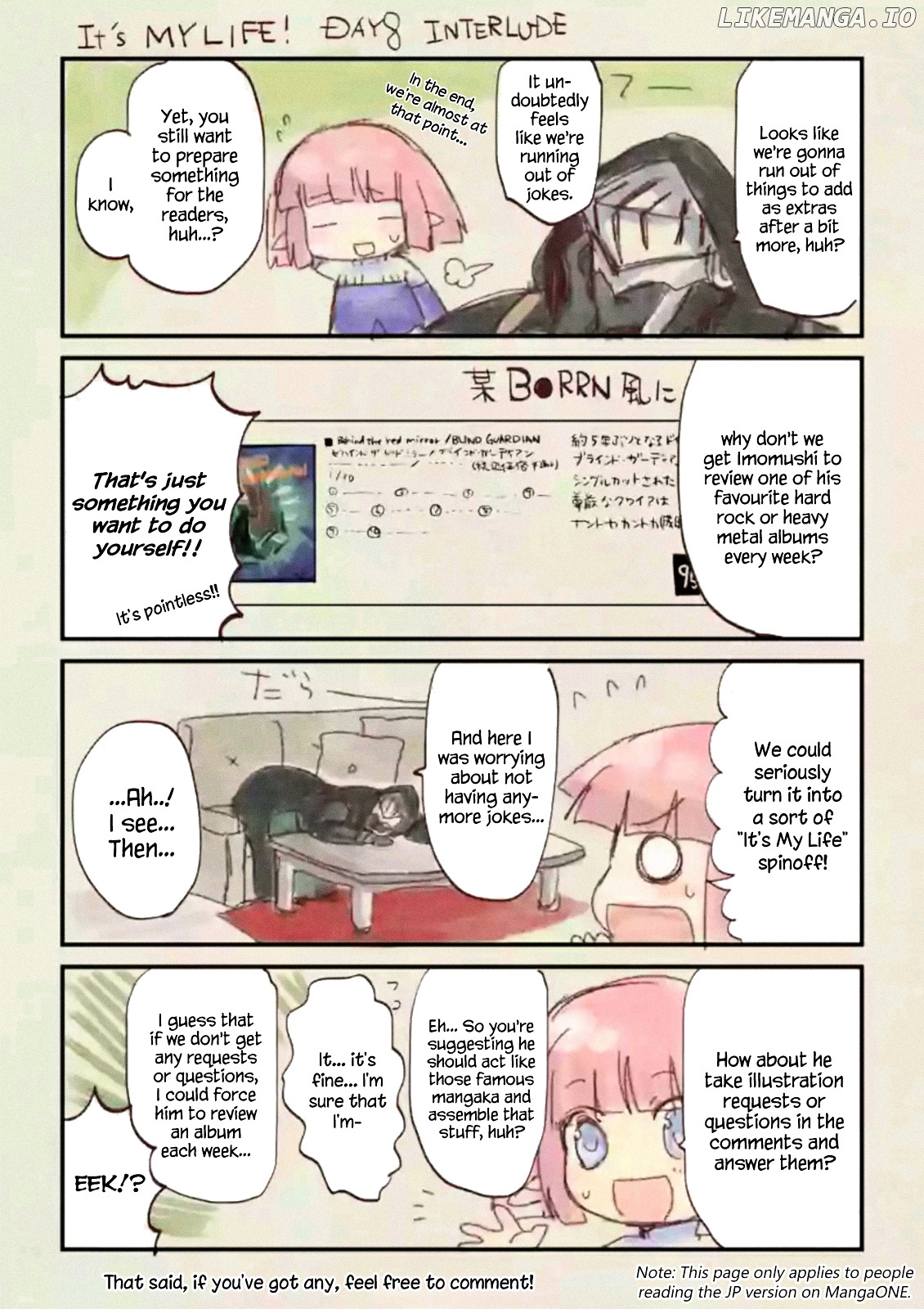 It's My Life chapter 8.5 - page 1