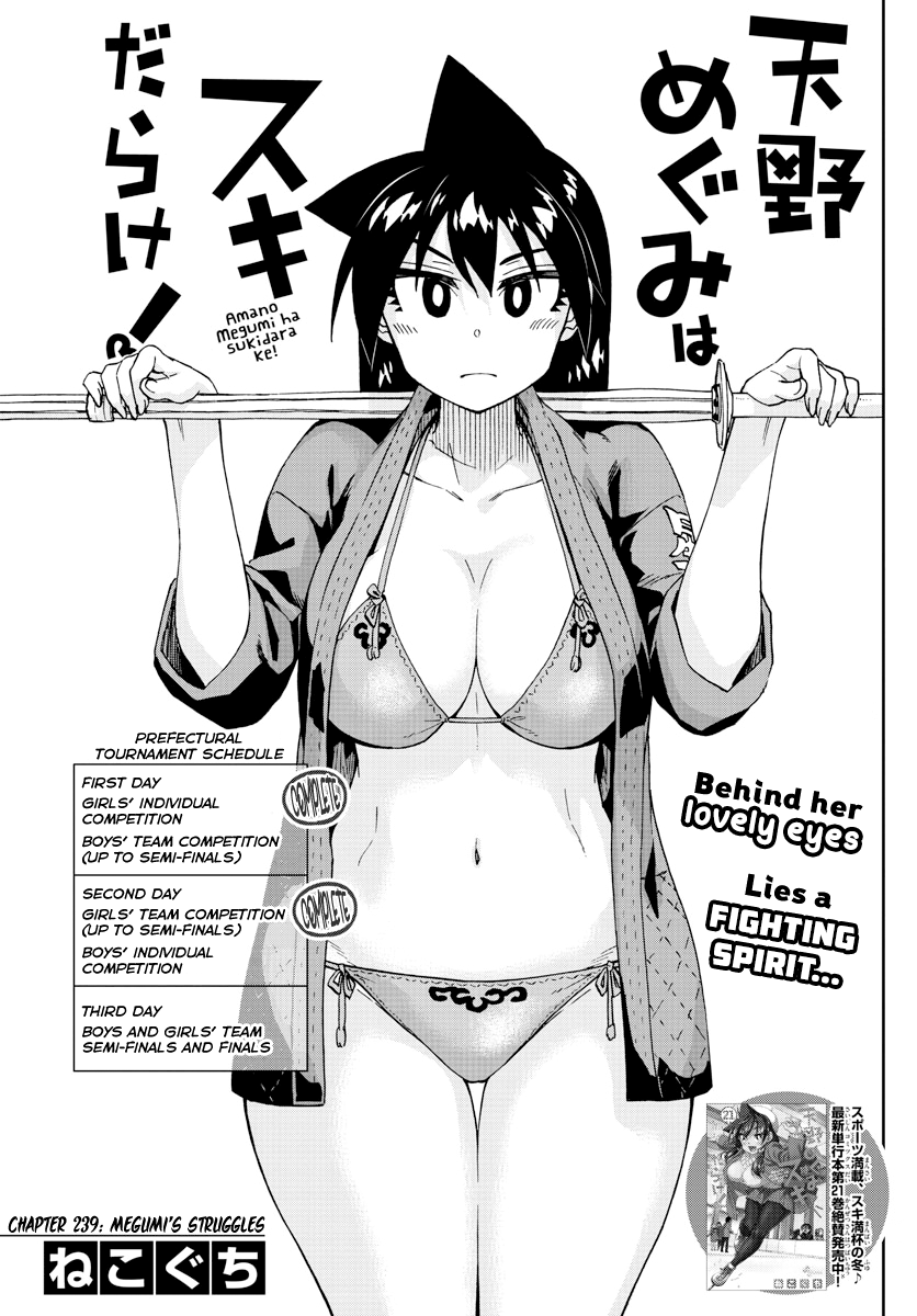 Amano Megumi wa Suki Darake! chapter 239 - page 2