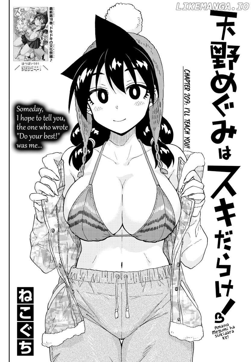 Amano Megumi wa Suki Darake! chapter 209 - page 2