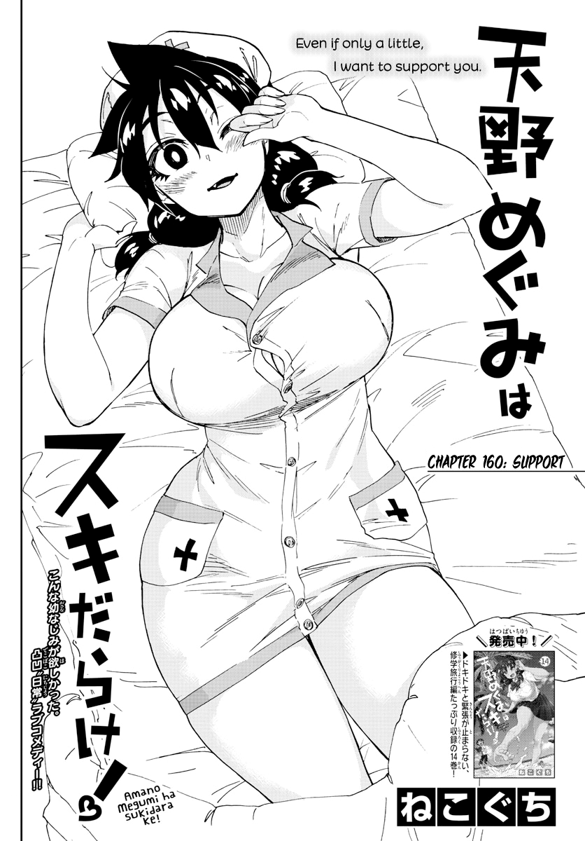 Amano Megumi wa Suki Darake! chapter 160 - page 2
