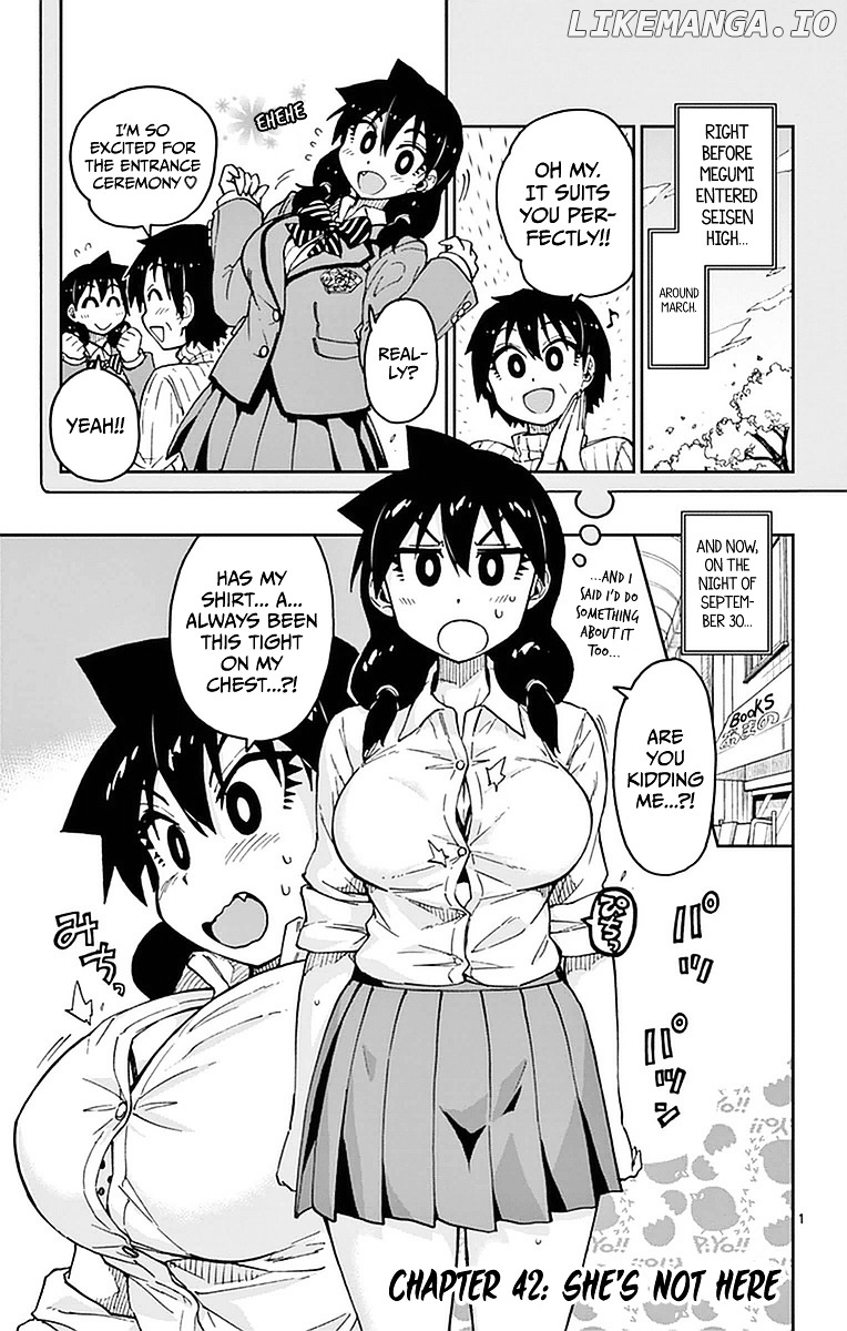 Amano Megumi wa Suki Darake! chapter 42 - page 1
