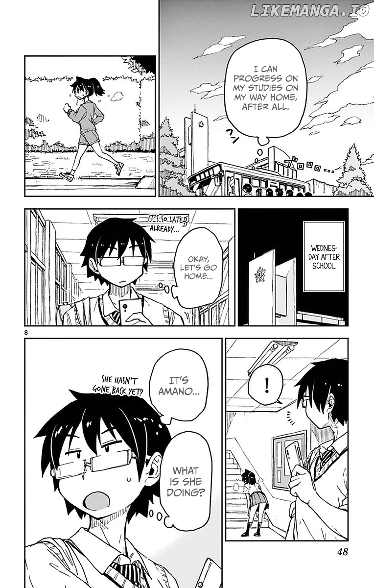 Amano Megumi wa Suki Darake! chapter 42 - page 8