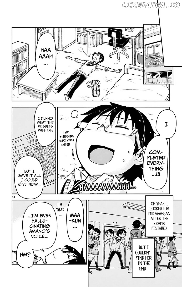 Amano Megumi wa Suki Darake! chapter 47 - page 14
