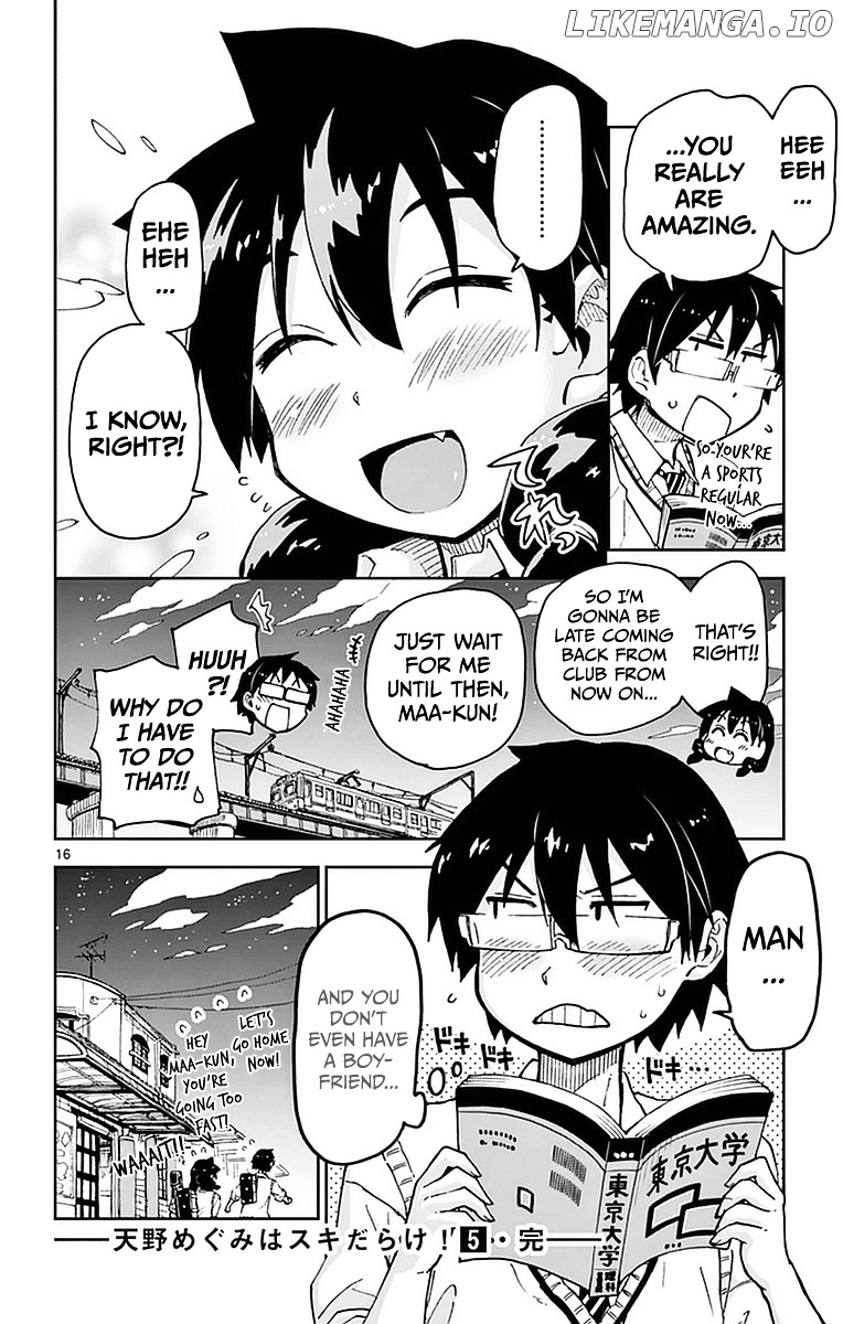 Amano Megumi wa Suki Darake! chapter 49 - page 16
