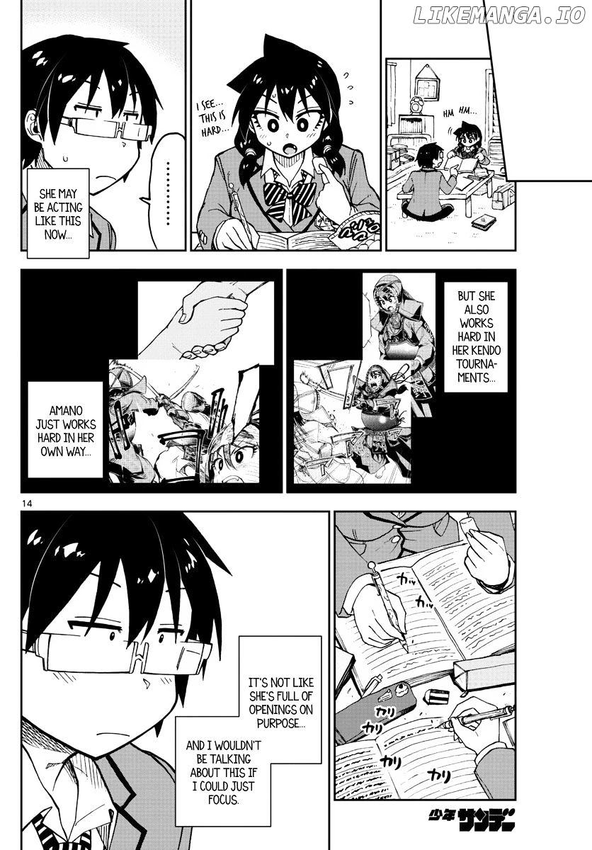 Amano Megumi wa Suki Darake! chapter 87 - page 14
