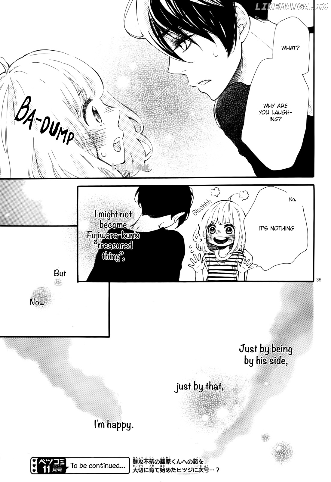 Fujiwara-kun wa Daitai Tadashii chapter 8 - page 36