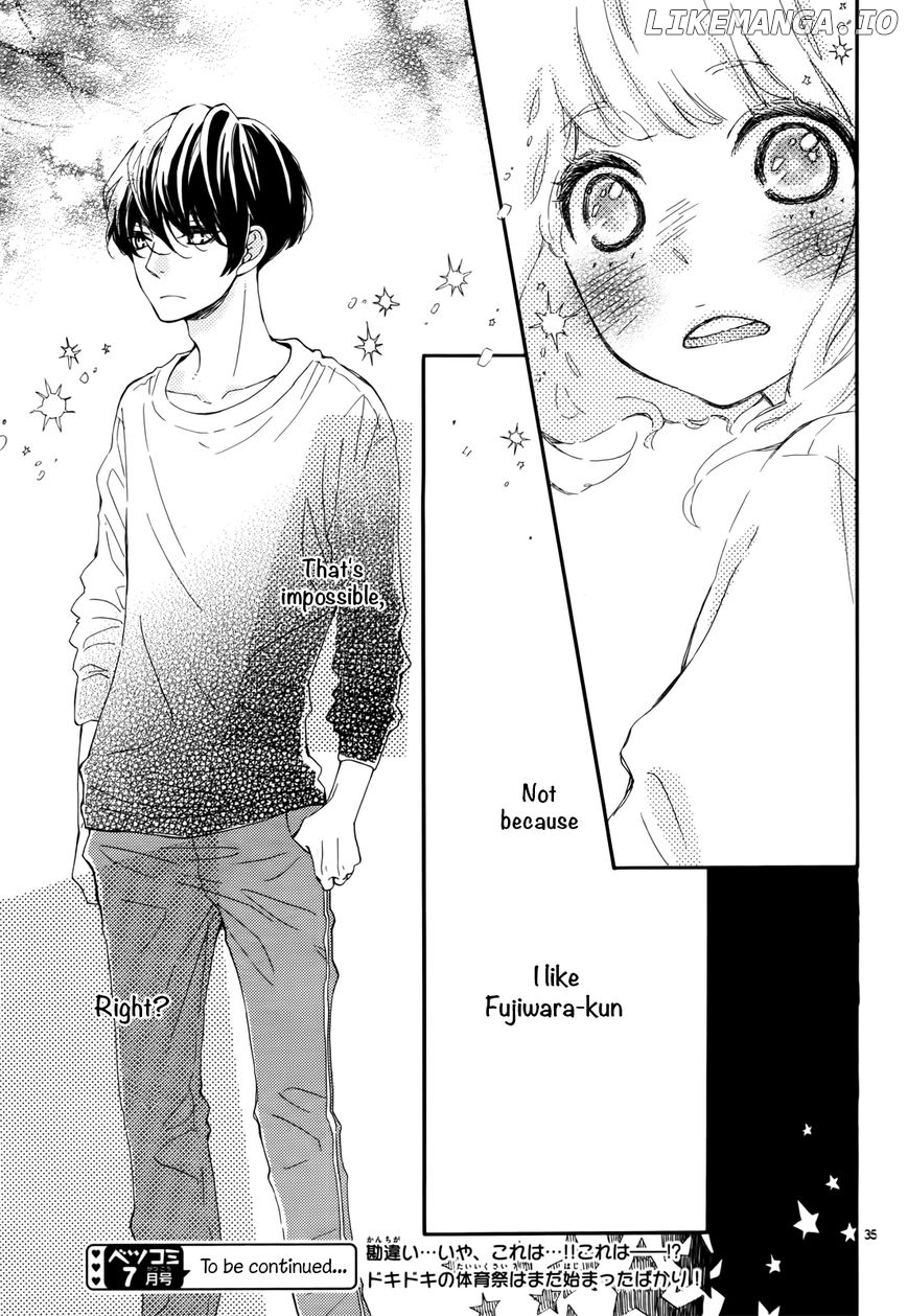 Fujiwara-kun wa Daitai Tadashii chapter 4 - page 36