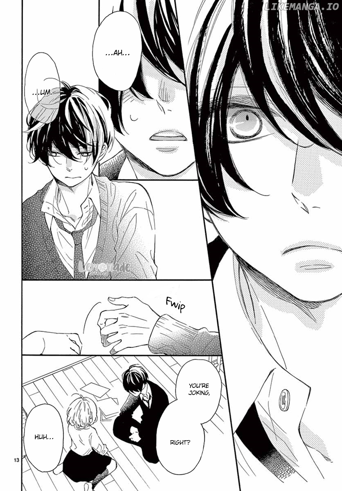 Fujiwara-kun wa Daitai Tadashii chapter 17 - page 13