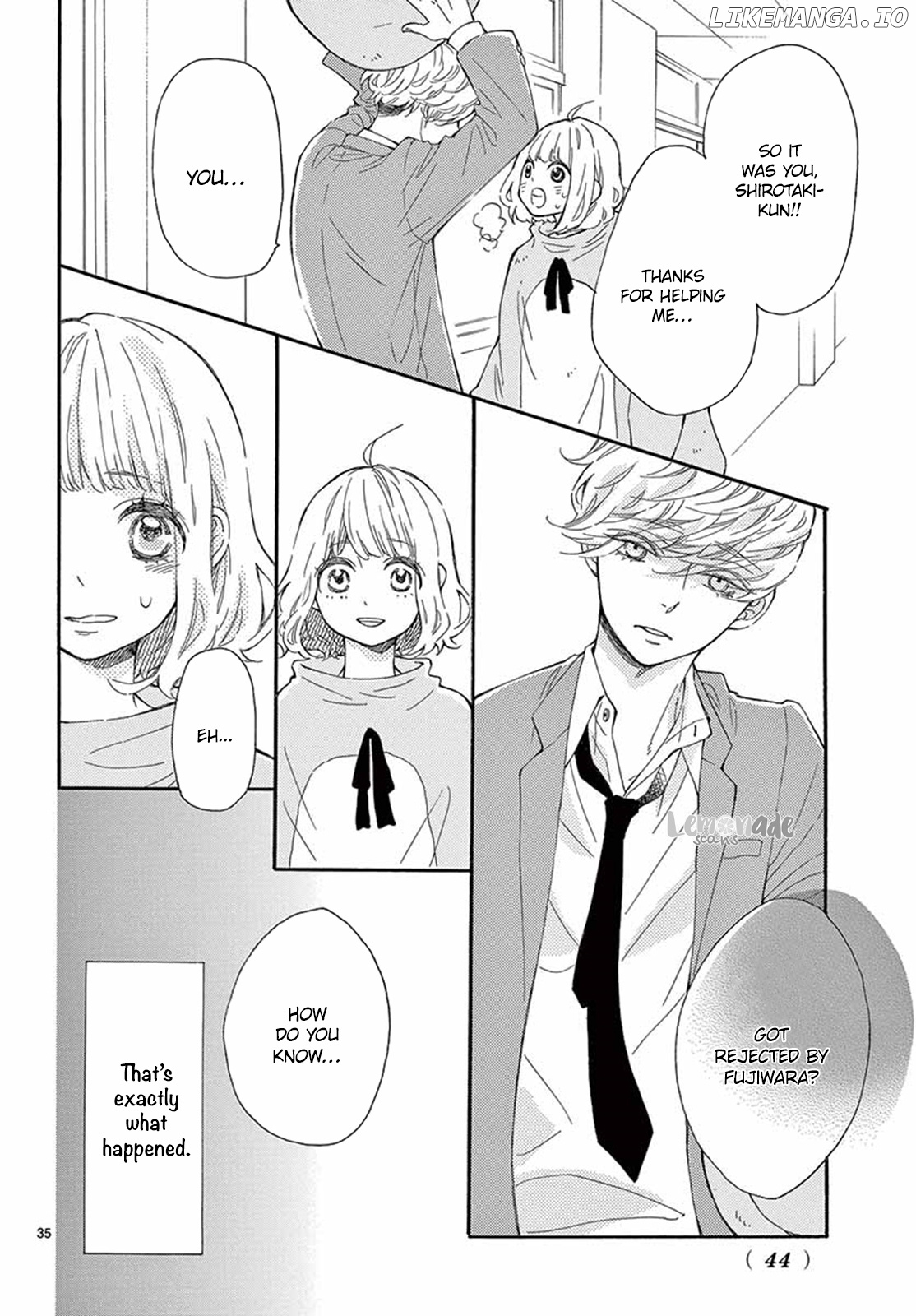 Fujiwara-kun wa Daitai Tadashii chapter 17 - page 35