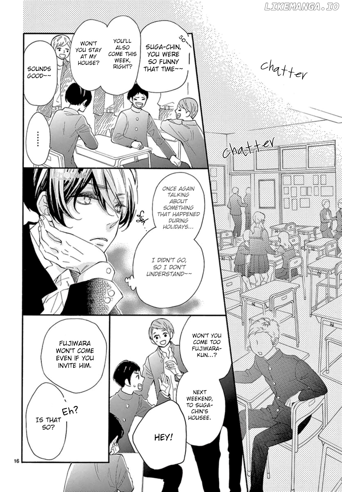 Fujiwara-kun wa Daitai Tadashii chapter 15 - page 17